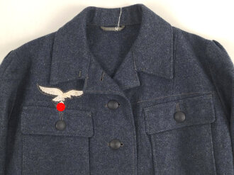 Luftwaffe, Fliegerbluse für weibliches Personal. Ungetragenes Kammerstück