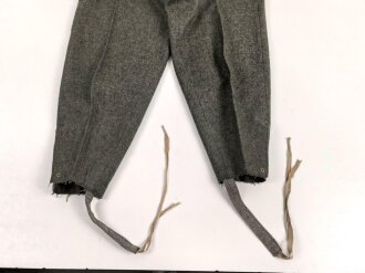 Waffen SS, Hose für Mannschaften Modell 1943. Ungetragenes Kammerstück in sehr gutem Zustand