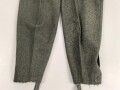 Waffen SS, Hose für Mannschaften Modell 1943. Ungetragenes Kammerstück in sehr gutem Zustand