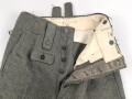 Waffen SS, Hose für Mannschaften Modell 1943. Ungetragenes Kammerstück in sehr gutem Zustand
