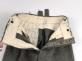 Waffen SS, Hose für Mannschaften Modell 1943. Ungetragenes Kammerstück in sehr gutem Zustand
