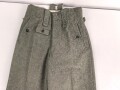 Waffen SS, Hose für Mannschaften Modell 1943. Ungetragenes Kammerstück in sehr gutem Zustand