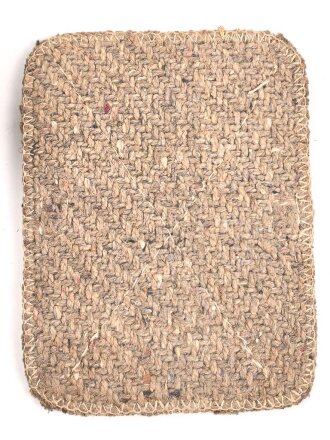 Werkzeugtasche MG34/42 Wehrmacht aus gelbem Ersatzmaterial. Sehr guter Zustand, ein ungebrauchter Handschützer innliegend, dieser datiert 1944