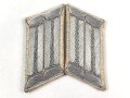 Heer, Paar Kragenspiegel für einen Offizier der Infanterie, Ausführung für den Waffenrock . Leicht getragenes Paar