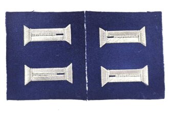 Satz Rohlinge für Ärmelaufschläge zum Waffenrock für Sanitätspersonal des Heeres