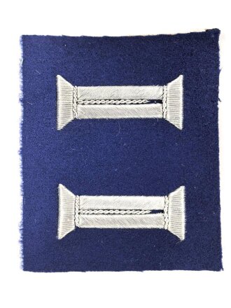 Paar Rohlinge für Ärmelaufschläge zum Waffenrock für Sanitätspersonal des Heeres