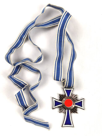 Ehrenkreuz der Deutschen Mutter in bronze an langem Band