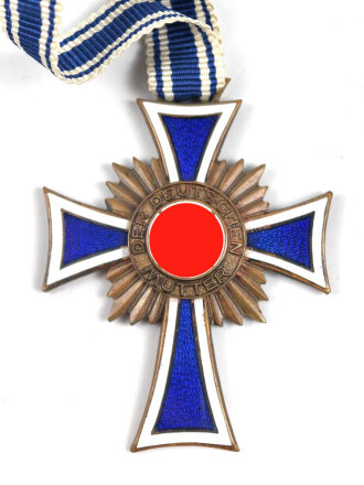 Ehrenkreuz der Deutschen Mutter in bronze an langem Band, in Tüte von Carl Blaschet Wien