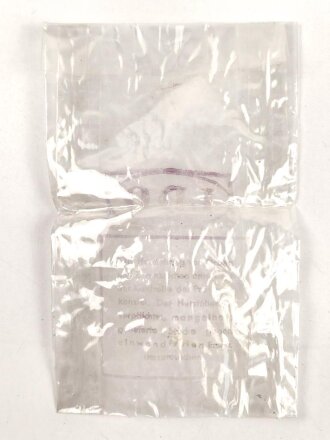 Kraftfahrbewährungsabzeichen in Gold mit Gegenplatte, anbei die originale Chellophantüte