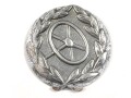 Kraftfahrbewährungsabzeichen in silber mit Gegenplatte, anbei die originale Chellophantüte