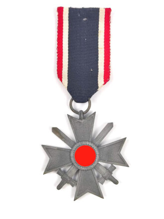 Kriegsverdienstkreuz 2. Klasse mit Schwertern, Zink, am Band