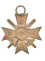 Kriegsverdienstkreuz 2. Klasse mit Schwertern ,ein Band beiliegend