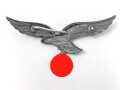 Luftwaffe, Adler für eine Schirmmütze für Mannschaften, Zink, ein Splint fehlt