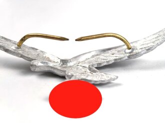 Luftwaffe, Adler für eine Schirmmütze für Mannschaften, Aluminium