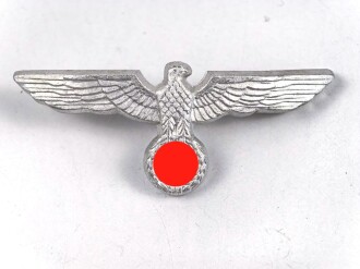 Heer, Adler für eine Schirmmütze für Mannschaften, Aluminium, ein Splint fehlt