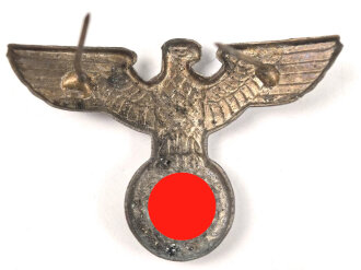 Reichspost / Forst, Adler für eine Schirmmütze für Mannschaften, Zink