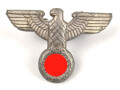 Reichspost / Forst, Adler für eine Schirmmütze für Mannschaften, Zink