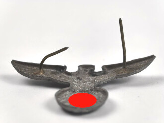 Reichspost / Forst, Adler für eine Schirmmütze für Mannschaften, Zink