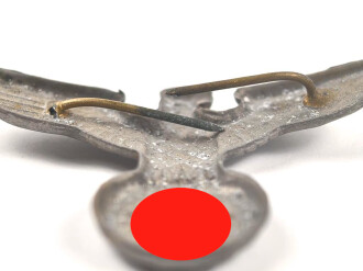 Reichspost / Forst, Adler für eine Schirmmütze für Mannschaften, Zink