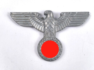 Reichspost / Forst, Adler für eine Schirmmütze für Mannschaften, Zink