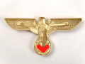 Adler für eine Schirmmütze für  politische Leiter der NSDAP, frühe Ausführung, Aluminium