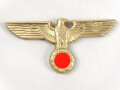 Adler für eine Schirmmütze für  politische Leiter der NSDAP, frühe Ausführung, Aluminium
