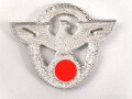Polizei III.Reich,  Adler für eine Schirmmütze für  Mannschaften,  Aluminium