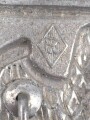 Adlerschild für den Tropenhelm des Heeres. Aluminium