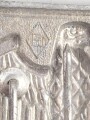 Adlerschild für den Tropenhelm des Heeres. Aluminium