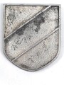 Wappenschild für den Tropenhelm des Heeres. Aluminium