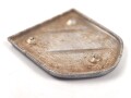 Wappenschild für den Tropenhelm des Heeres. Aluminium, Splinte fehlen