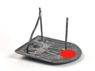 Adlerschild für den Tropenhelm des Heeres. Zink