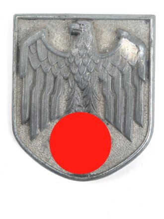 Adlerschild für den Tropenhelm des Heeres. Zink, ein...