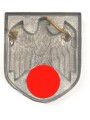 Adlerschild für den Tropenhelm des Heeres. Zink, ein Splint fehlt