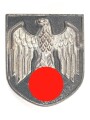 Adlerschild für den Tropenhelm des Heeres. Zink, ein Splint vorhanden