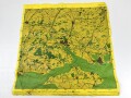 Luftwaffe Navigationskarte England ( Unternehmen Seelöwe, geplante Invasion ) Portsmouth / Southhampton . Datiert 1941, Maße 65 x 66cm