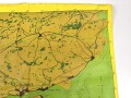 Luftwaffe Navigationskarte England ( Unternehmen Seelöwe, geplante Invasion ) Edinburgh / Dundee . Datiert 1941, Maße 65 x 66cm