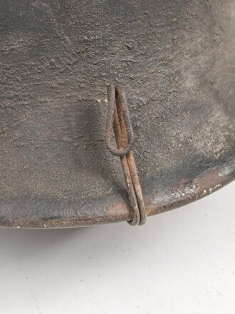 Heer, Stahlhelm Modell 1940. In allen Teilen original und zusammengehöriges Stück des Obergefreiten Bothe. Ungereinigt, Hersteller nicht lesbar, Glockengrösse 64