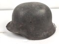 Heer, Stahlhelm Modell 1940. In allen Teilen original und zusammengehöriges Stück des Obergefreiten Bothe. Ungereinigt, Hersteller nicht lesbar, Glockengrösse 64