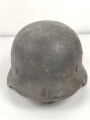 Heer, Stahlhelm Modell 1940. In allen Teilen original und zusammengehöriges Stück des Obergefreiten Bothe. Ungereinigt, Hersteller nicht lesbar, Glockengrösse 64