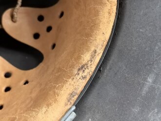 Heer, Stahlhelm Übergangsmodell Reichswehr / frühe Wehrmacht. In allen Teilen original und zusammengehöriges Stück, Ungereinigt, ET64