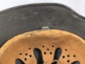 Heer, Stahlhelm Übergangsmodell Reichswehr / frühe Wehrmacht. In allen Teilen original und zusammengehöriges Stück, Ungereinigt, ET64
