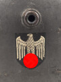 Heer, Stahlhelm Übergangsmodell Reichswehr / frühe Wehrmacht. In allen Teilen original und zusammengehöriges Stück, Ungereinigt, ET64