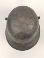 Heer, Stahlhelm Übergangsmodell Reichswehr / frühe Wehrmacht. In allen Teilen original und zusammengehöriges Stück, Ungereinigt, ET64