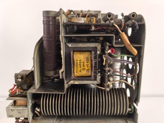 Wehrmacht Rundfunkempfänger WR1, Originallack, datiert 1941, Funktion nicht geprüft