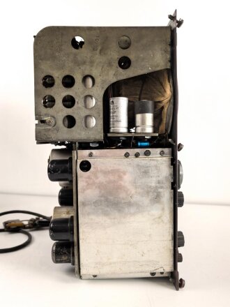 Wehrmacht Rundfunkempfänger WR1, Originallack, datiert 1941, Funktion nicht geprüft
