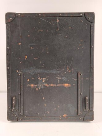 Wehrmacht Rundfunkempfänger WR1, Originallack, datiert 1941, Funktion nicht geprüft