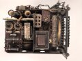 Wehrmacht Rundfunkempfänger WR1, Originallack, datiert 1941, Funktion nicht geprüft