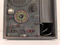 Wehrmacht Rundfunkempfänger WR1, Originallack, datiert 1941, Funktion nicht geprüft