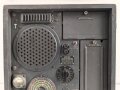 Wehrmacht Rundfunkempfänger WR1, Originallack, datiert 1941, Funktion nicht geprüft